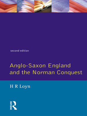 cover image of Anglo Saxon England and the Norman Conquest